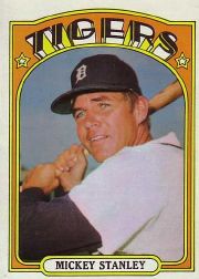 1972 Topps Baseball Cards      385     Mickey Stanley